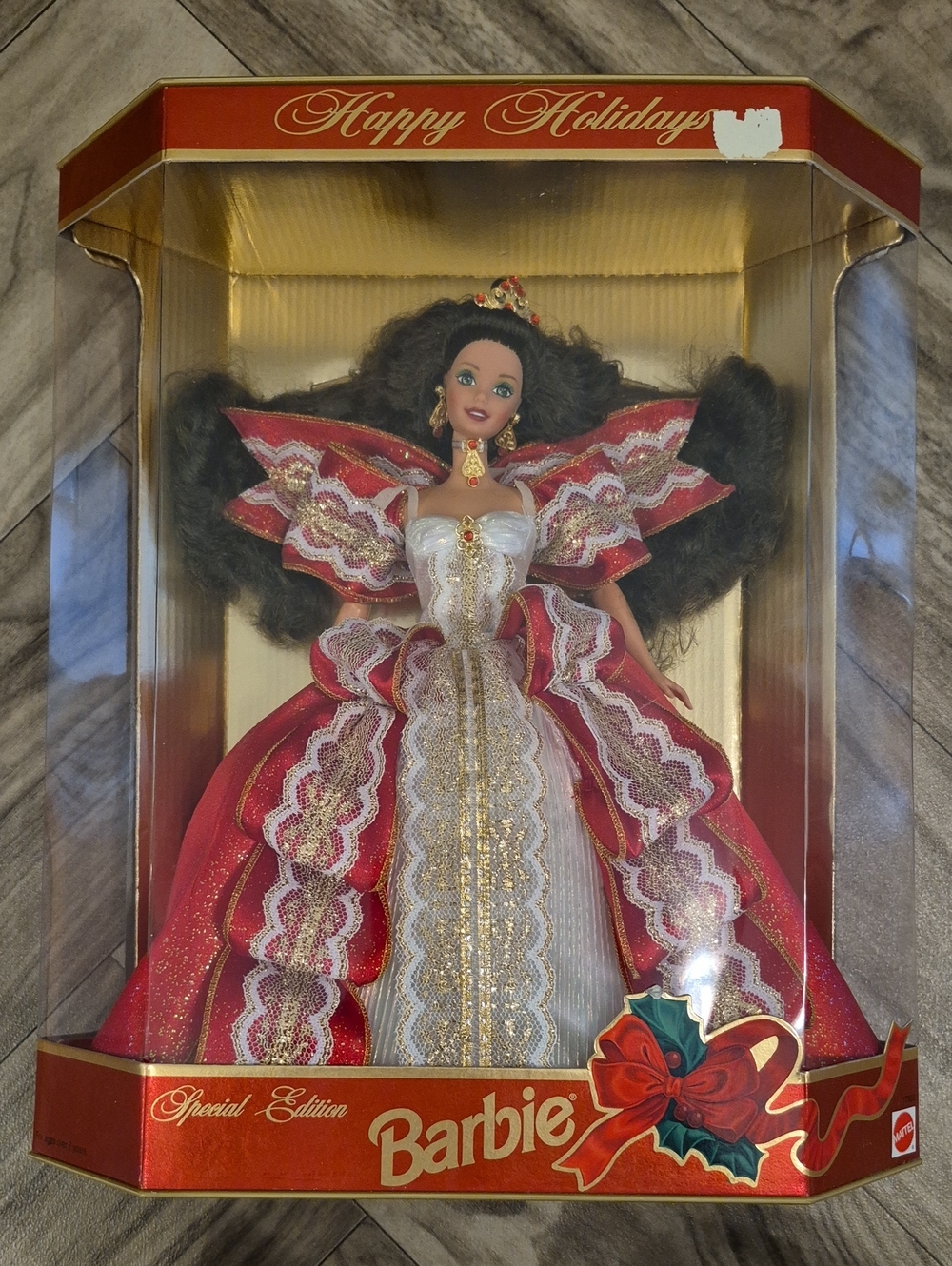 Barbie Special Edition Holiday Doll - Red, White & Gold Gown